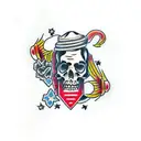 I'm only human tattoo design idea