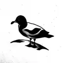gull tattoo design idea