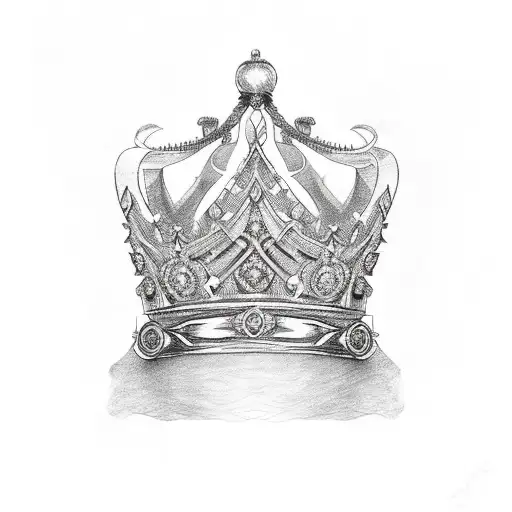 Queen's Crown tattoo design idea