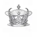 Queen's Crown tattoo design idea