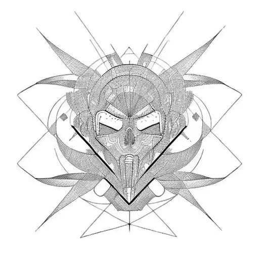 A cybernetics  tattoo design idea