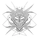 A cybernetics  tattoo design idea