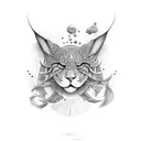 diving  tattoo design idea