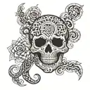 Male eating disorder recovery with the number 125  tattoo design idea