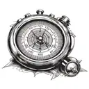 speedometer tattoo design idea