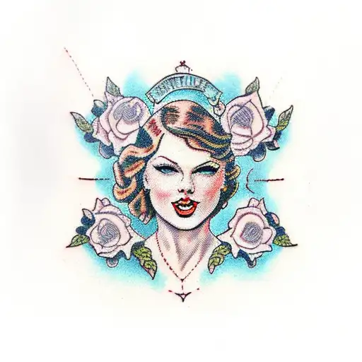 Taylor Swift Folklore tattoo design idea