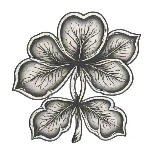 shamrock tattoo design idea