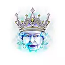 Queen's Crown tattoo design idea