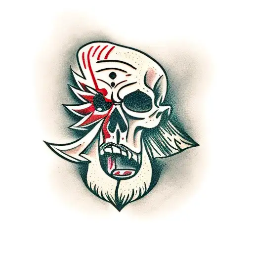 axe kratos tattoo design idea