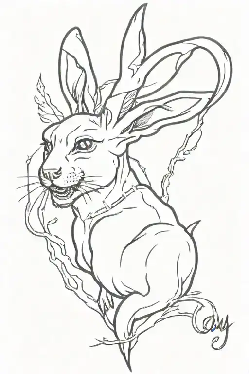 tattoo based on the song "love hurts" by playboy carti featuring travis scott  tattoo design idea