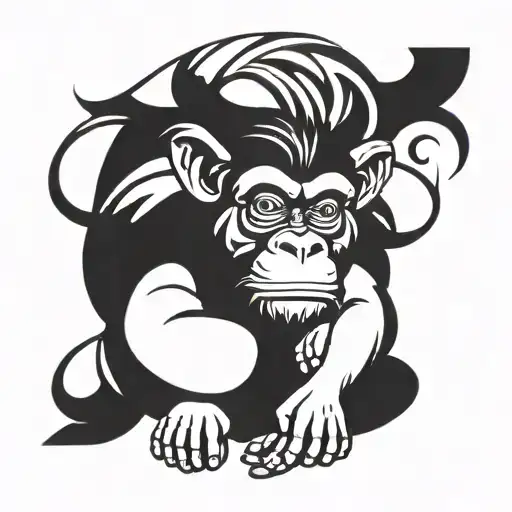 the three wise monkeys symbol in japan  tattoo design idea