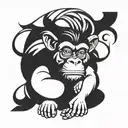 the three wise monkeys symbol in japan  tattoo design idea