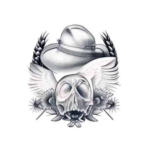 cornfields tattoo design idea