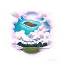 cornfields tattoo design idea