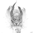 depression  tattoo design idea