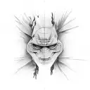 depression  tattoo design idea