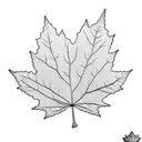 Maple Leaf tattoo design idea