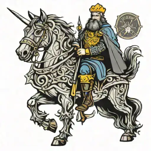 Robert the Bruce  tattoo design idea