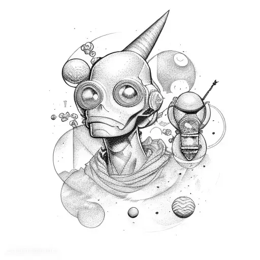 to infinity and beyond tattoo design idea