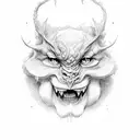 boo tattoo design idea
