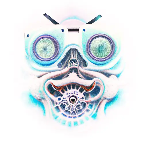 from with night vission goggles tattoo design idea