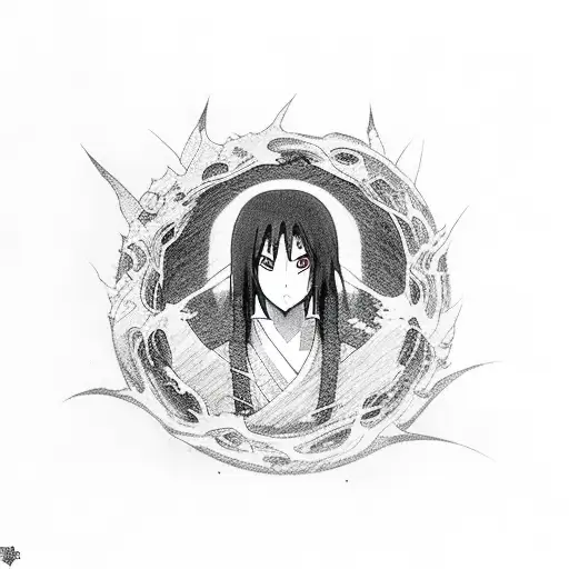 itachi uchiha tattoo design idea
