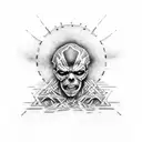 metallica tattoo design idea