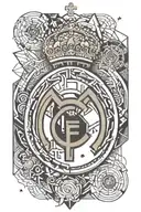 real madrid tattoo design idea