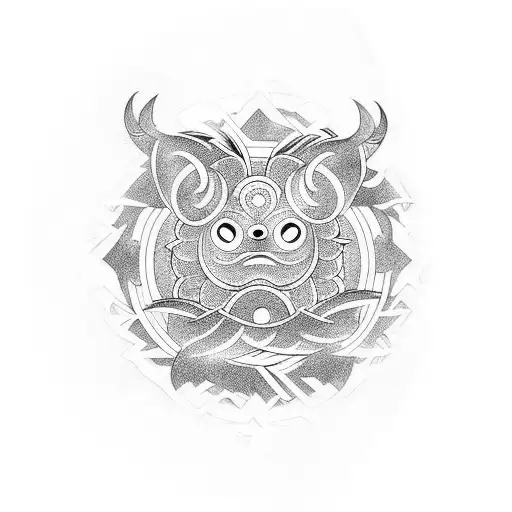 pixiu tattoo design idea