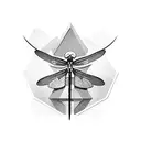 Dragonfly tattoo design idea