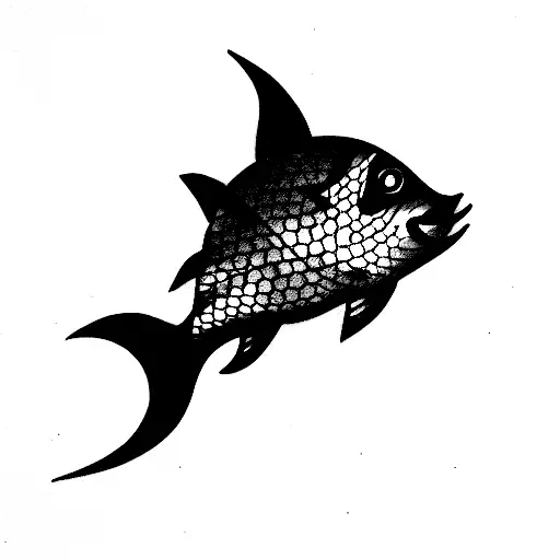 ichthys tattoo design idea