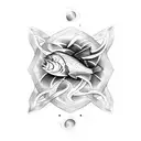 ichthys tattoo design idea
