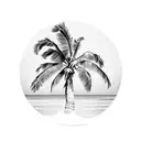 Palm Tree cuba tattoo design idea