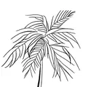 Palm Tree cuba tattoo design idea