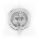 Christian Cross with psalms 144:1 tattoo design idea