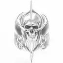 Elijah killing prophets of Baal  tattoo design idea