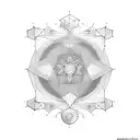 simple shapes  tattoo design idea