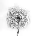 Dandelion tattoo design idea