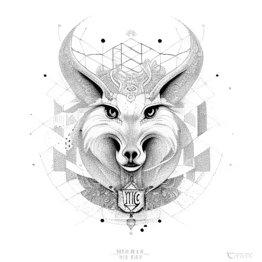 virgo tattoo design idea