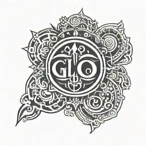 Glo Gang logo tattoo design idea