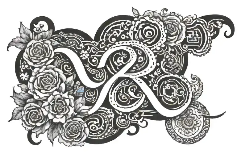 Romans 8:18 tattoo design idea