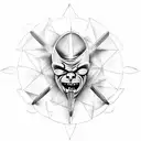 tenacious d  tattoo design idea