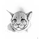 babe tattoo design idea