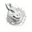 babe tattoo design idea