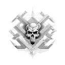 Rage agains the Machine logo tattoo design idea