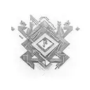 Rage agains the Machine logo tattoo design idea