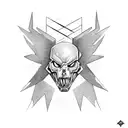 Rage agains the Machine logo tattoo design idea