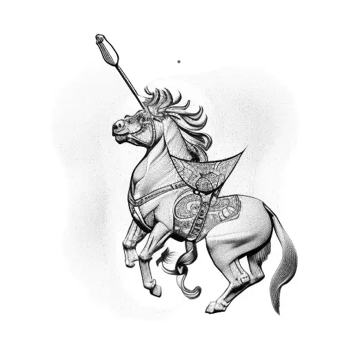 Male Sagittarius and female Leo  tattoo design idea