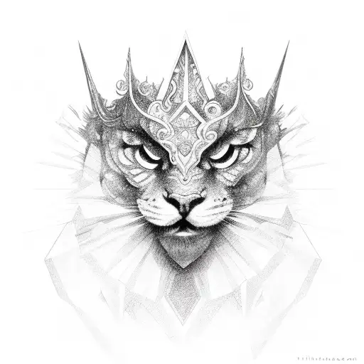 tiara tattoo design idea
