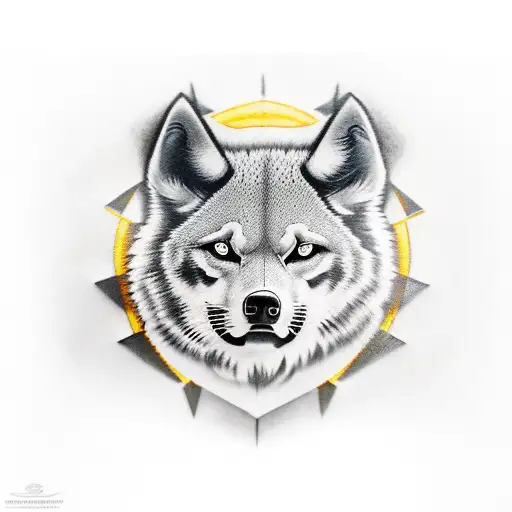 lobos tattoo design idea